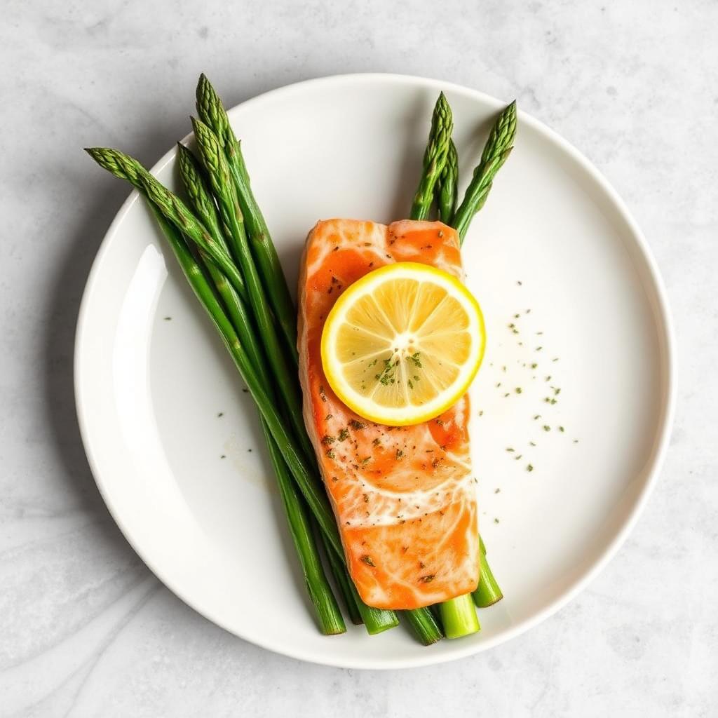 Grilled salmon